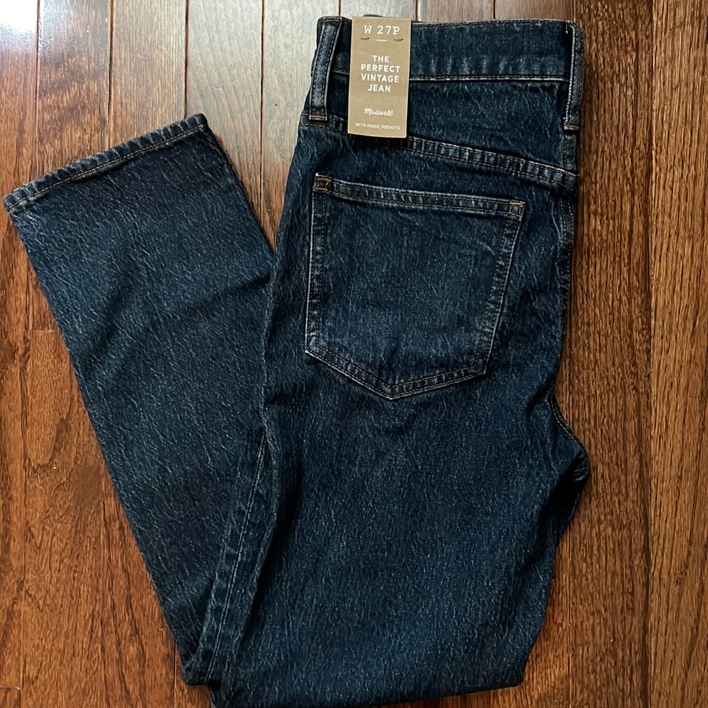 Madewell perfect vintage jean